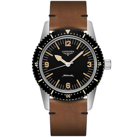 Longines Skin Diver Watch Steel  L2.822.4.56.2