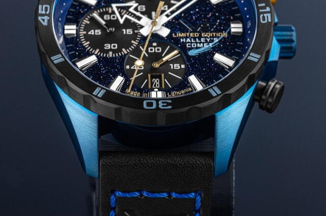 Vostok Europe Halley's Comet Limited Edition Chronograph 320E694