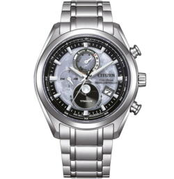 Citizen BY1010-81H Eco-Drive Moon Phase Titanium Radio