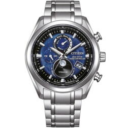 Citizen BY1010-81L Eco-Drive Moon Phase Titanium Radio