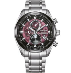 Citizen BY1018-80X Eco-Drive Moon Phase Titanium Radio