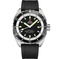 Swiss Military SMA34100.07  Diver Titanium Automatic 30ATM