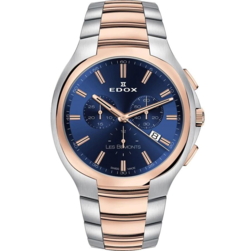 Edox 10239-357R-BUIR Les Vauberts Chronograph 3ATM