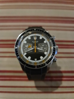Tudor Hertage Chronograph 70330N (kundesalg).