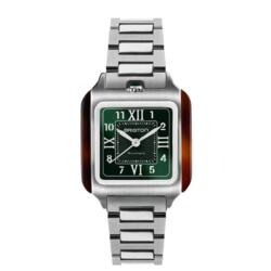 Briston Streamliner Kennedy - Auto - Green Steel Bracelet