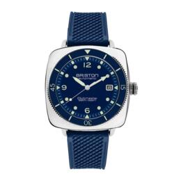 Briston Clubmaster Legend Diver - Steel - Navy blue - FKM