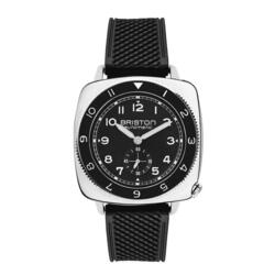 Briston Clubmaster Legend - Small Second - Steel - Black - FKM