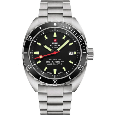 Swiss Military SMA34100.01 Diver Titanium Automatic 30ATM