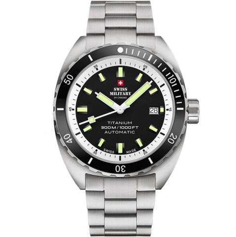 Swiss Military SMA34100.02 Diver Titanium Automatic 30ATM