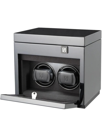 Paul Design Watch Winder Gentlemen 2+3 Black Highgloss 20095
