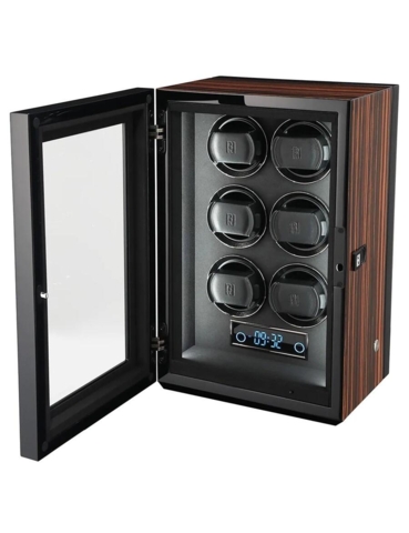 Paul Design Watch Winder Gentlemen 6 Macassar 20118