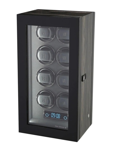 Paul Design Watch Winder Gentlemen 8 Black Shadow 20104