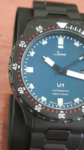Sinn Phantom U1 1010.020 (kundesalg).