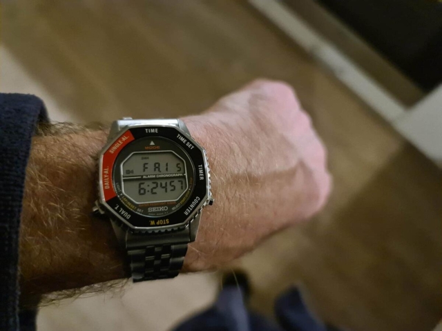 Seiko Digital Quartz S Series Space Nasa Rotocall SMGG19P1