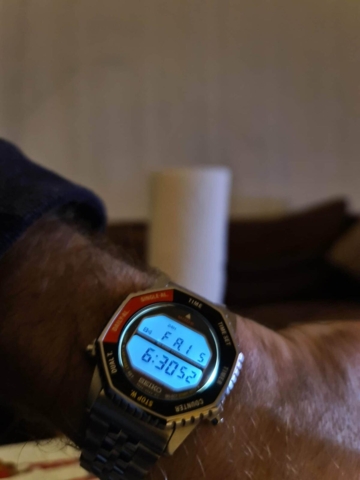 Seiko Digital Quartz S Series Space Nasa Rotocall SMGG19P1