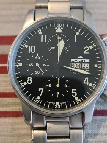 Fortis Flieger Chronograph (kundesalg).