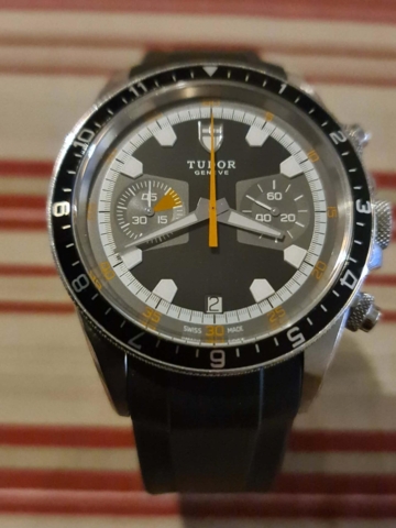 Tudor Hertage Chronograph 70330N (kundesalg).