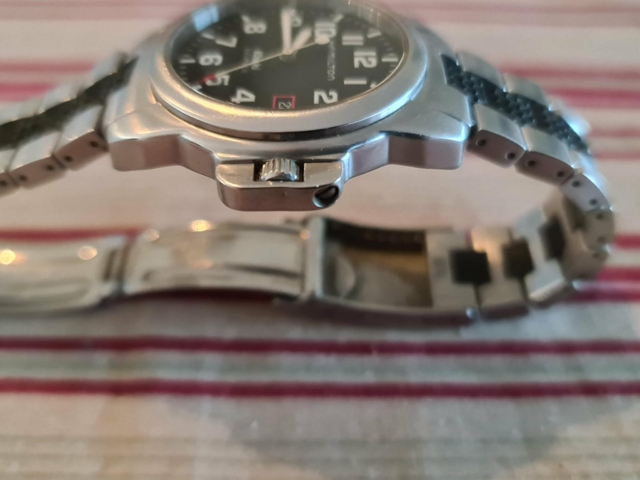 Hamilton Khaki Action Military With Crownguide (solgt)