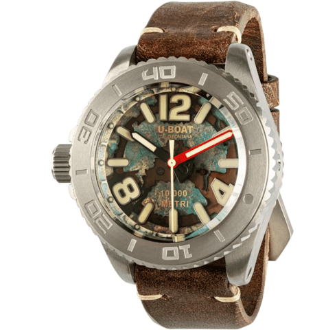 U-Boat 3600 Mens Watch Profondo 46mm 1000ATM