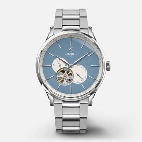Charlie Paris Intial - Open Heart Blue