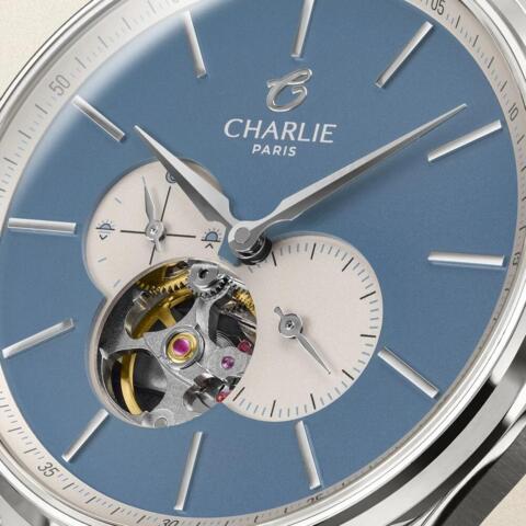 Charlie Paris Intial - Open Heart Blue