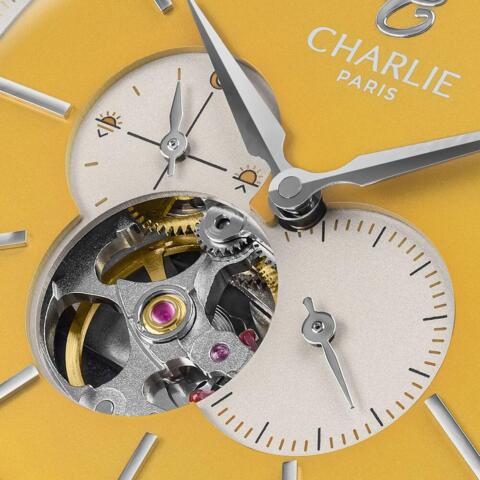 Charlie Paris Intial - Open Heart Yellow Sunshine
