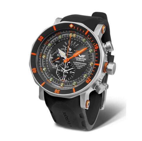 Vostok Europe Lunokhod 2 Multifunktion 620A506 Black Silicone