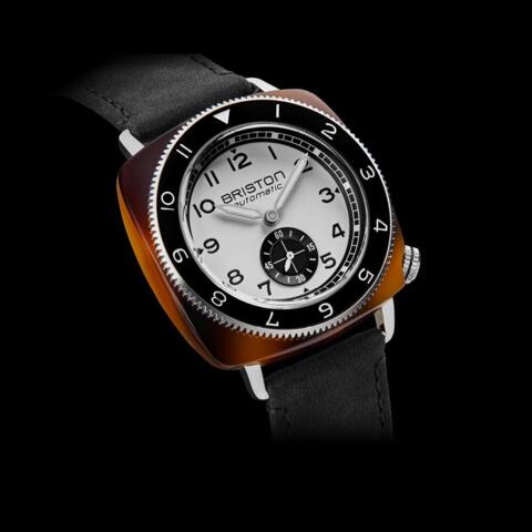 Briston Clubmaster Legend - Small Second - White