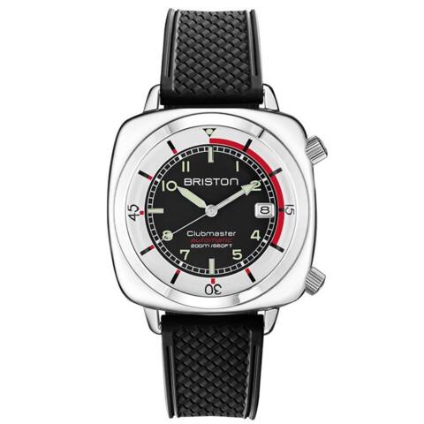 Briston Clubmaster Legend Compressor - Steel - Black