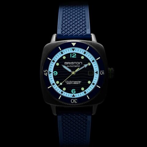 Briston Clubmaster Legend Diver Ocean - Steel - Blue