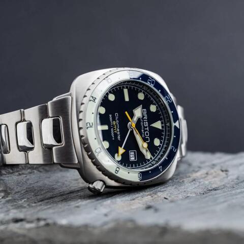 Briston Clubmaster Diver Pro GMT - STEEL