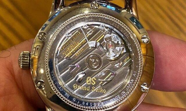 Grand Seiko Elegance Automatic Mechanical GMT Moondrop SBGM257