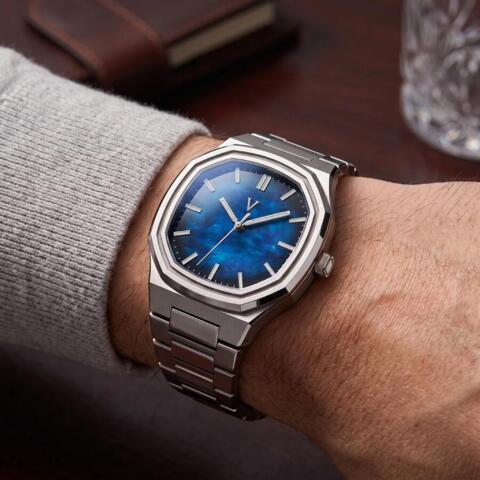 Valusis Volt Pearl Blue Automatic