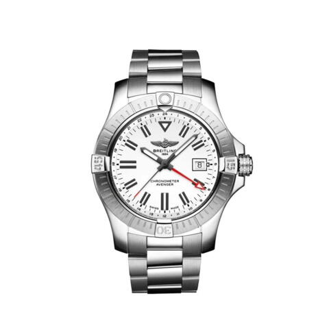 Breitling Avenger Automatic GMT 43 Stainless Steel A32397101A1A1