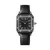 Cartier Santos Dumont Dumont Black Lacquer 43.5 x 31.4 mm WSSA0046