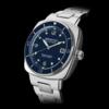 Briston Clubmaster Legend Diver - Steel - Navy blue