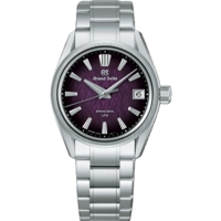 Grand Seiko Evolution 9 Spring Drive U.F.A. Violet Dawn Ice Forest Dial Steel Limited Edition SLGB005
